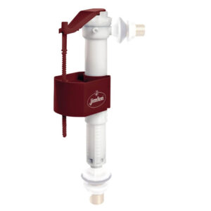 Imagen del grifo flotador DUAL 3/8" 2G Jimten S-465, mostrando su diseño eficiente y fácil instalación para cisternas de WC en Gran Canaria.