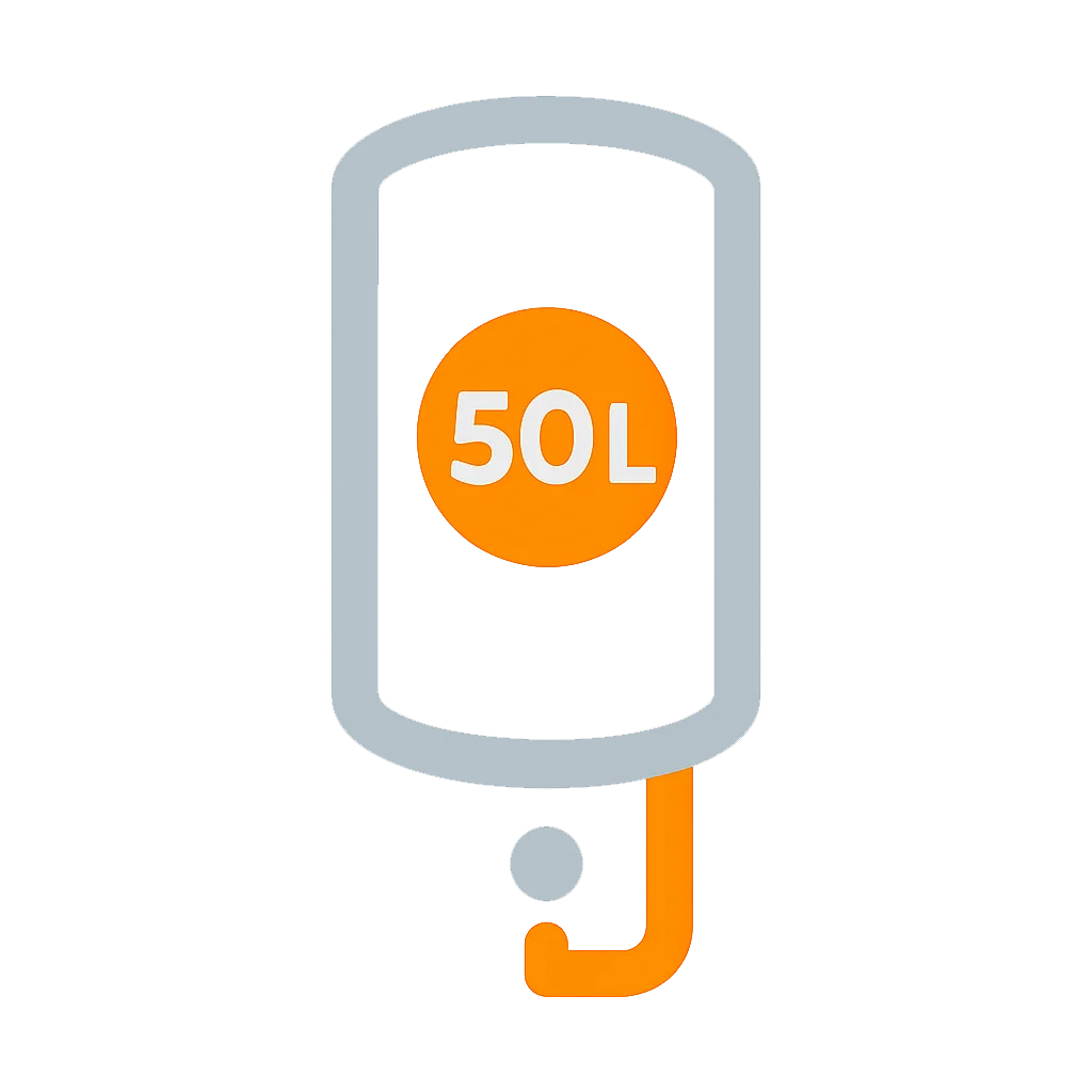 Icono(TEXTO) 50 L Vertical